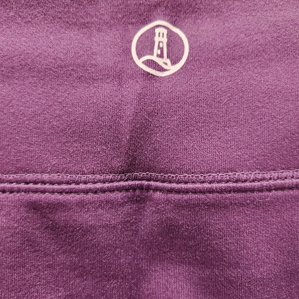 NWT LandsEnd Compression Leggings. Purple. 2X - Picture 4 of 5